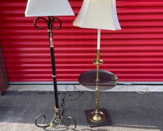 Vintage floor lamps