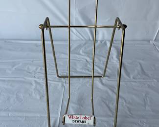 Vintage Dewars liquor bottle holder