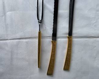 Vintage carving set