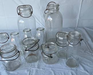 Vintage jars