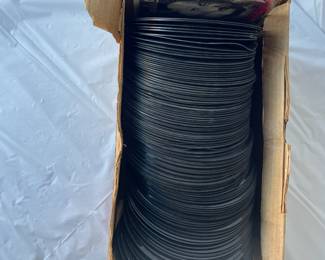 Box of records 
