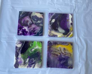 Tile coasters