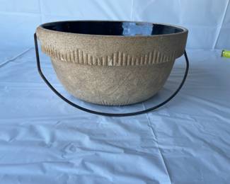 Vintage stoneware pot