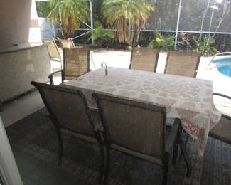 patio table & chairs