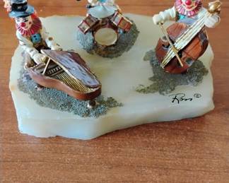 Ron Lee Clown band on marble base