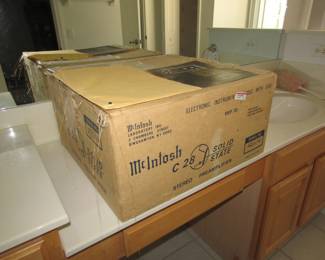 McIntosh stereo equipment