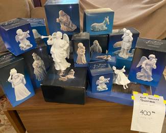 Avon Nativity Collectables from various years. Some of the individual pieces are selling for $100-$180 each on ebay. Get the whole lot for $400.