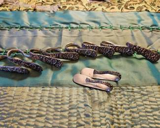 Sterling floral design 19th c