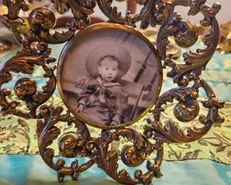 Amazing brass frame Downton Abbey 