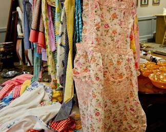 Vintage apron collection