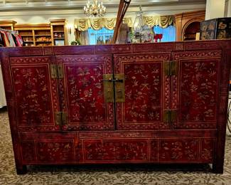 Wow!! Bridal red chest