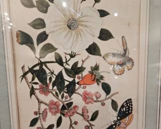 Hand painted Chinese 1850s