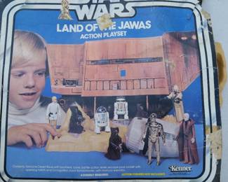 Vintage Star Wars Land of the Jawas Playset