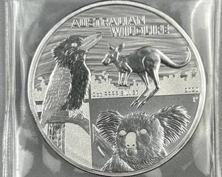 2oz Silver 2020 Australian Wildlife .9999 Fine