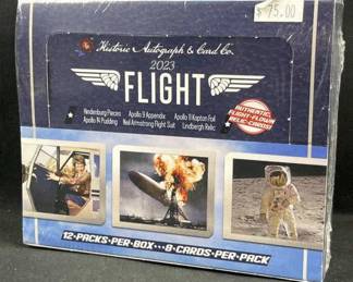 2023 Historic Autographs Flight Box, Flown Relics