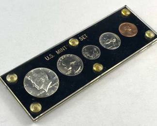 1965 US Special Mint Coin Set in Capital Holder