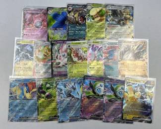 (18) Pokemon Full Art Holo Rares w/ Mewtwo