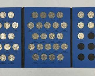 1962- Jefferson Nickels Folder, Complete