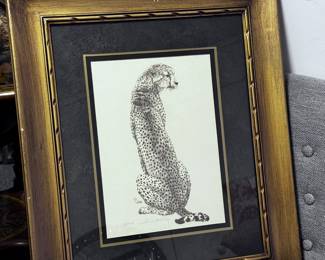 Wonderful pencil signed and numbered Shirley Bohns print