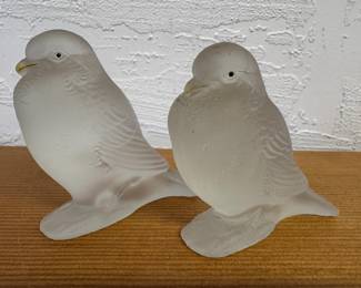 Lalique sweet little set of birds