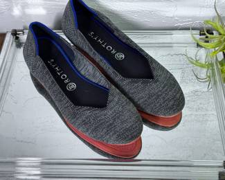 Rothy’s pink soled comfy flats