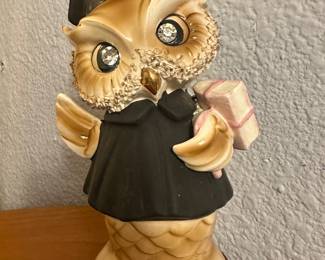 Norcrest Jewel Eyed Graduation Owl