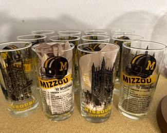 1972 Mizzou glasses