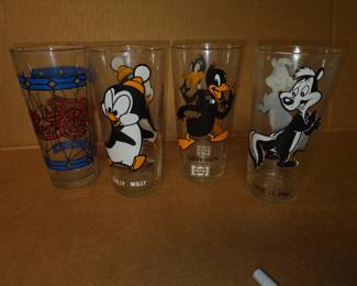 Pepsi Character Glassware