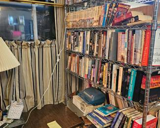 Books!! Westerns, car manuals, home repair, etc. 