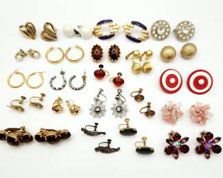 Assorted Vintage Earrings