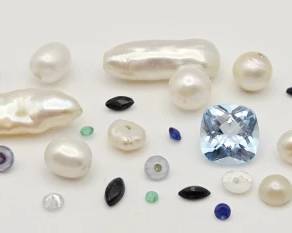 Assorted Loose Freshwater Pearls and Gemstones