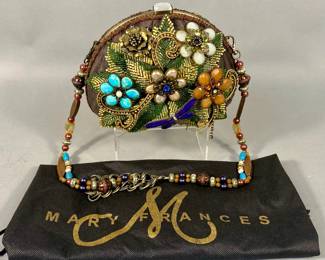 Mary Frances 'Magic Wings' Beaded Handbag