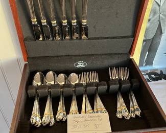 Vintage Japan stainless flatware set