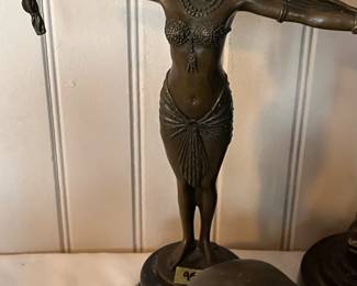 Art deco statue