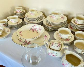 vintage set of china