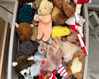 stuffed animals