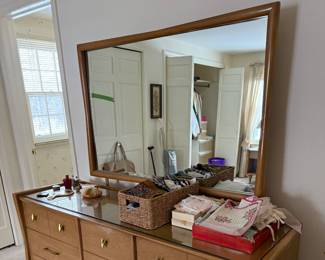 MCM Kent Coffey "The Sharon" mirrored dresser