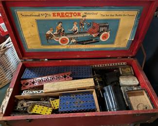 Vintage Erector set from the 50's