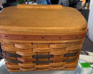 small Longaberger basket