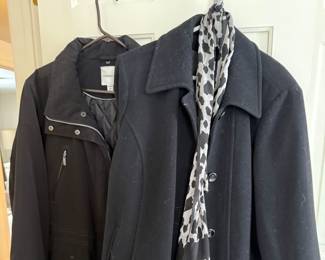 womens' coats, size XL & 1X