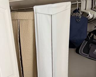 vintage hanging garment bags with zippers