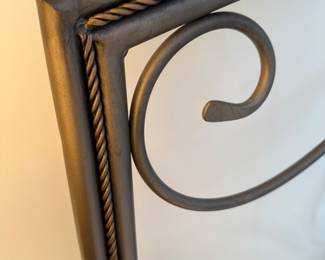 Metal full size headboard