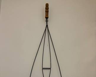 antique carpet beater