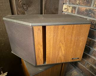 vintage 1985 Bose 4.2 Stereo Bookshelf speakers (not tested)