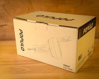 New in Box Populo PMDA5 Drain Auger