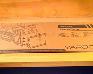 Yarbo Plow Blade – 24" Yard Robot Blade Module (Opened Box, Never Used)