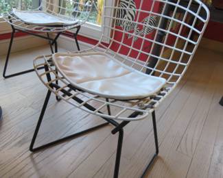 Children's Bertoia wire chairs for Knoll
