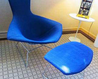 Harry Bertoia Bird Chair & Ottoman