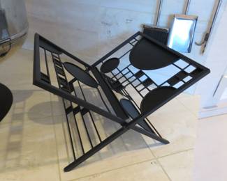 Frank Lloyd Wright style magazine rack