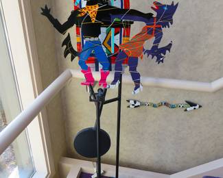 Frederick Prescott "Dancing Coyotes" 1989